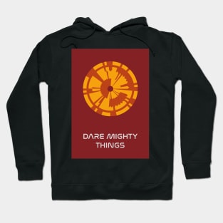 JPL/NASA Perseverance Parachute "Dare Mighty Things" Poster #4 Hoodie